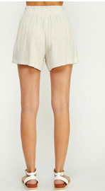 Linen Blend Shorts-160 Bottoms-Comfy Shorts, Elastic Waist Shorts, Linen Blend Shorts, Max Retail, sale, Shorts-[option4]-[option5]-[option6]-Womens-USA-Clothing-Boutique-Shop-Online-Clothes Minded