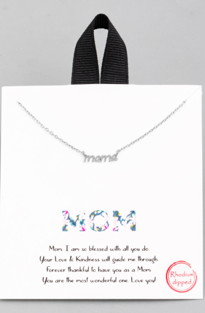 Mama Necklace-180 Jewelry-Mama Necklace, Max Retail, Necklace-[option4]-[option5]-[option6]-Womens-USA-Clothing-Boutique-Shop-Online-Clothes Minded
