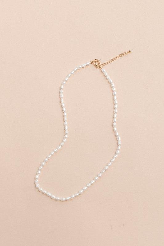 Pearl Necklace-180 Jewelry-Max Retail, Pearl Choker, Pearl Necklace, v-day-[option4]-[option5]-[option6]-Womens-USA-Clothing-Boutique-Shop-Online-Clothes Minded