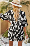 Printed Dropped Shoulder Shirt and Shorts Set-DY, Ship From Overseas-[option4]-[option5]-[option6]-Womens-USA-Clothing-Boutique-Shop-Online-Clothes Minded