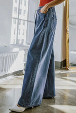 Relaxed Denim Jeans-170 Jeans-High Rise Jeans, High Rise Wide Leg Jeans, High Waisted Jeans, Jeans, Wide Leg Jeans-[option4]-[option5]-[option6]-Womens-USA-Clothing-Boutique-Shop-Online-Clothes Minded