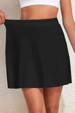 Slit Swim Skort with Pockets-Ship From Overseas, Shipping delay February 7 - February 16, SYNZ-[option4]-[option5]-[option6]-Womens-USA-Clothing-Boutique-Shop-Online-Clothes Minded