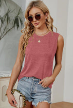 Soft Knit Tank-100 Short Sleeve Tops-Max Retail, Tank, Tank Top, The Perfect Tank-[option4]-[option5]-[option6]-Womens-USA-Clothing-Boutique-Shop-Online-Clothes Minded