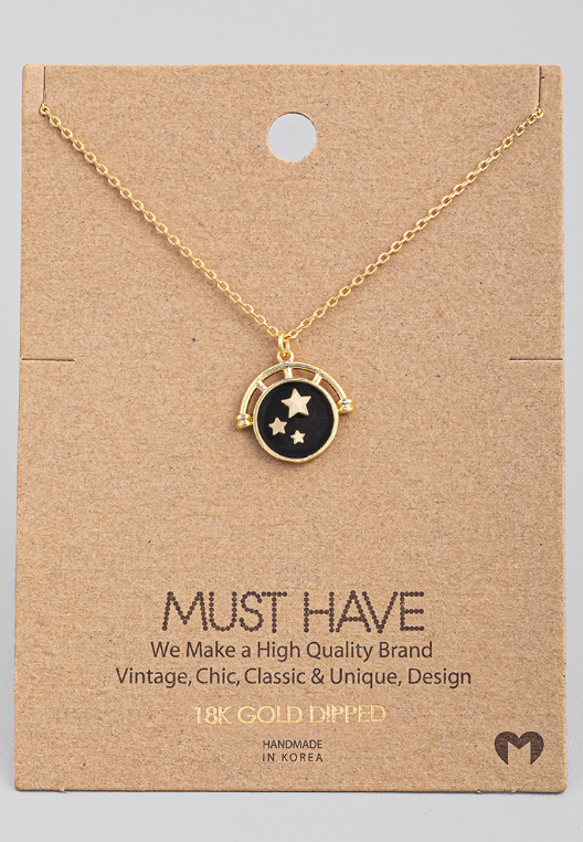 Starry Necklace-180 Jewelry-Gold Star Necklace, Max Retail, Necklace, Star Penant Necklace, Starry Necklace-[option4]-[option5]-[option6]-Womens-USA-Clothing-Boutique-Shop-Online-Clothes Minded