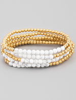 Stretch Bracelet Stack-180 Jewelry-Bracelets, Jewelry, Max Retail, Stretch Bracelet Stack-White-[option4]-[option5]-[option6]-Womens-USA-Clothing-Boutique-Shop-Online-Clothes Minded