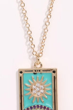 Tarot Card Pendant Stainless Steel Necklace-Necklace-H&S, jewelry, Ship From Overseas, Shipping Delay 09/29/2023 - 10/04/2023-[option4]-[option5]-[option6]-Womens-USA-Clothing-Boutique-Shop-Online-Clothes Minded