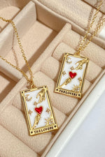 Tarot Card Pendant Stainless Steel Necklace-Necklace-H&S, jewelry, Ship From Overseas, Shipping Delay 09/29/2023 - 10/04/2023-[option4]-[option5]-[option6]-Womens-USA-Clothing-Boutique-Shop-Online-Clothes Minded