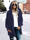 Teddy Hooded Jacket with Pockets-Jackets-Fall Jacket, Jacket, Jackets & Blazers, M@F@T, Ship From Overseas-Dark Navy-S-[option4]-[option5]-[option6]-Womens-USA-Clothing-Boutique-Shop-Online-Clothes Minded