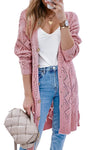 V-Neck Long Sleeve Cardigan-Ship From Overseas, SYNZ-[option4]-[option5]-[option6]-Womens-USA-Clothing-Boutique-Shop-Online-Clothes Minded