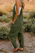 V-Neck Sleeveless Jumpsuit with Pocket-Jumpsuit-Black Friday, Double Take, Ship From Overseas, Shipping Delay 09/29/2023 - 10/02/2023-[option4]-[option5]-[option6]-Womens-USA-Clothing-Boutique-Shop-Online-Clothes Minded