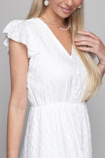 WBS V neck embroidered eyelet dress-Dresses-Casual Dresses-[option4]-[option5]-[option6]-Womens-USA-Clothing-Boutique-Shop-Online-Clothes Minded