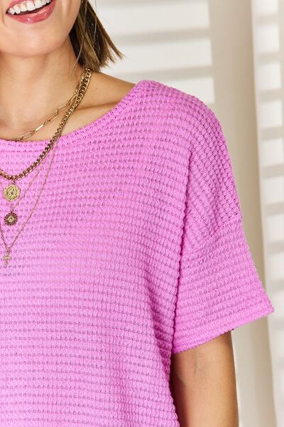 Zenana Full Size Round Neck Short Sleeve T-Shirt-Ship from USA, Zenana-[option4]-[option5]-[option6]-Womens-USA-Clothing-Boutique-Shop-Online-Clothes Minded