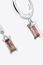 Zircon Huggie Drop Earrings-KIKICHICC, Ship From Overseas-[option4]-[option5]-[option6]-Womens-USA-Clothing-Boutique-Shop-Online-Clothes Minded