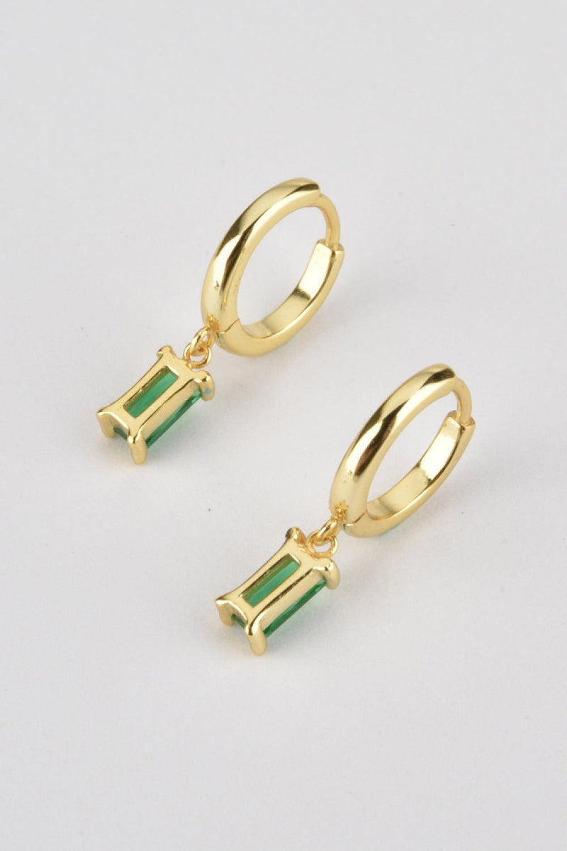 Zircon Huggie Drop Earrings-KIKICHICC, Ship From Overseas, Shipping Delay 09/29/2023 - 10/04/2023-[option4]-[option5]-[option6]-Womens-USA-Clothing-Boutique-Shop-Online-Clothes Minded