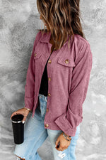 WBS Corduroy Long Sleeve Jacket-[option4]-[option5]-[option6]-Womens-USA-Clothing-Boutique-Shop-Online-Clothes Minded