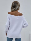 WBS Off-Shoulder Rib-Knit Sweater-Shipping Delay 01/12/2023 - 01/29/2023, ShippingDelay 01/12/2023 - 01/29/2023-[option4]-[option5]-[option6]-Womens-USA-Clothing-Boutique-Shop-Online-Clothes Minded